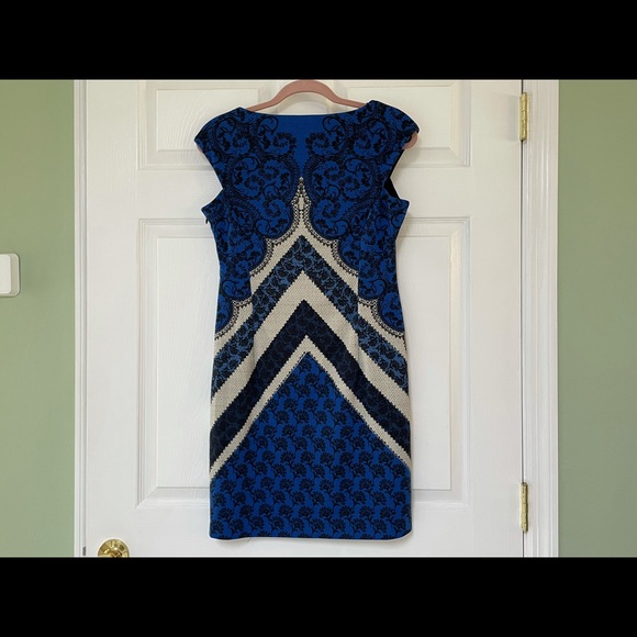 🌟3xHP🌟 London Times Lace Print Dress - Picture 4 of 6